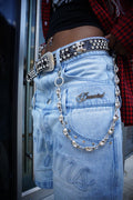 DIRTY SINS DENIM SHORTS